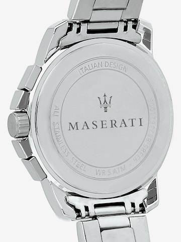 Orologio analogico di Maserati in argento