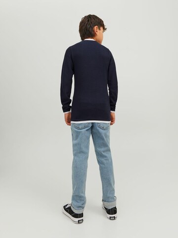 Jack & Jones Junior Tröja 'JORTwinn' i blå