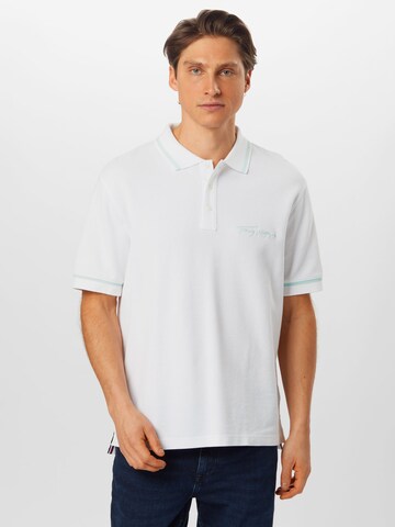 TOMMY HILFIGER Poloshirt in Weiß: predná strana