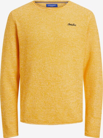 JACK & JONES Sweater 'Paul Tons' in Yellow: front