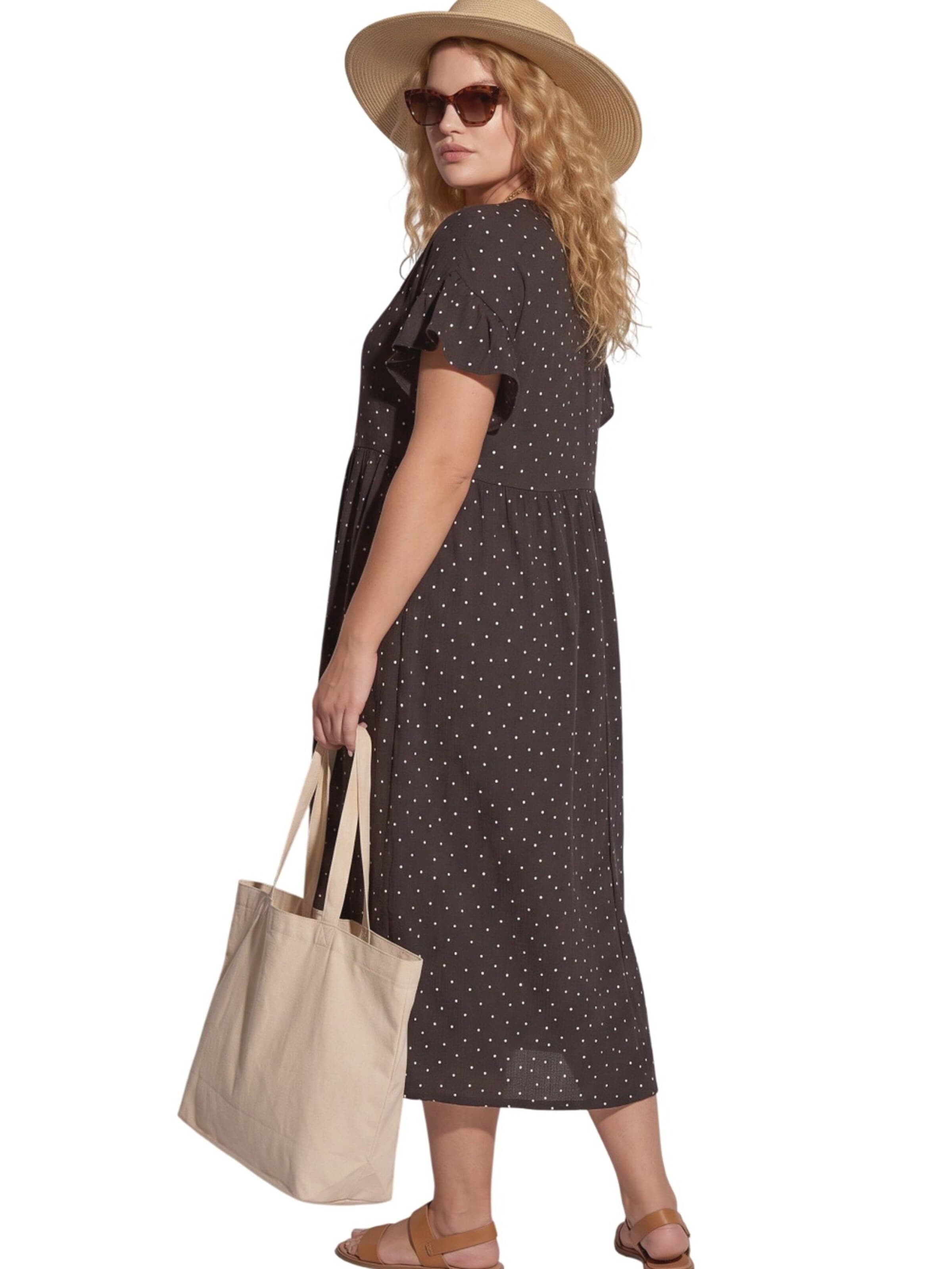 Robe Shape Of You en marron
