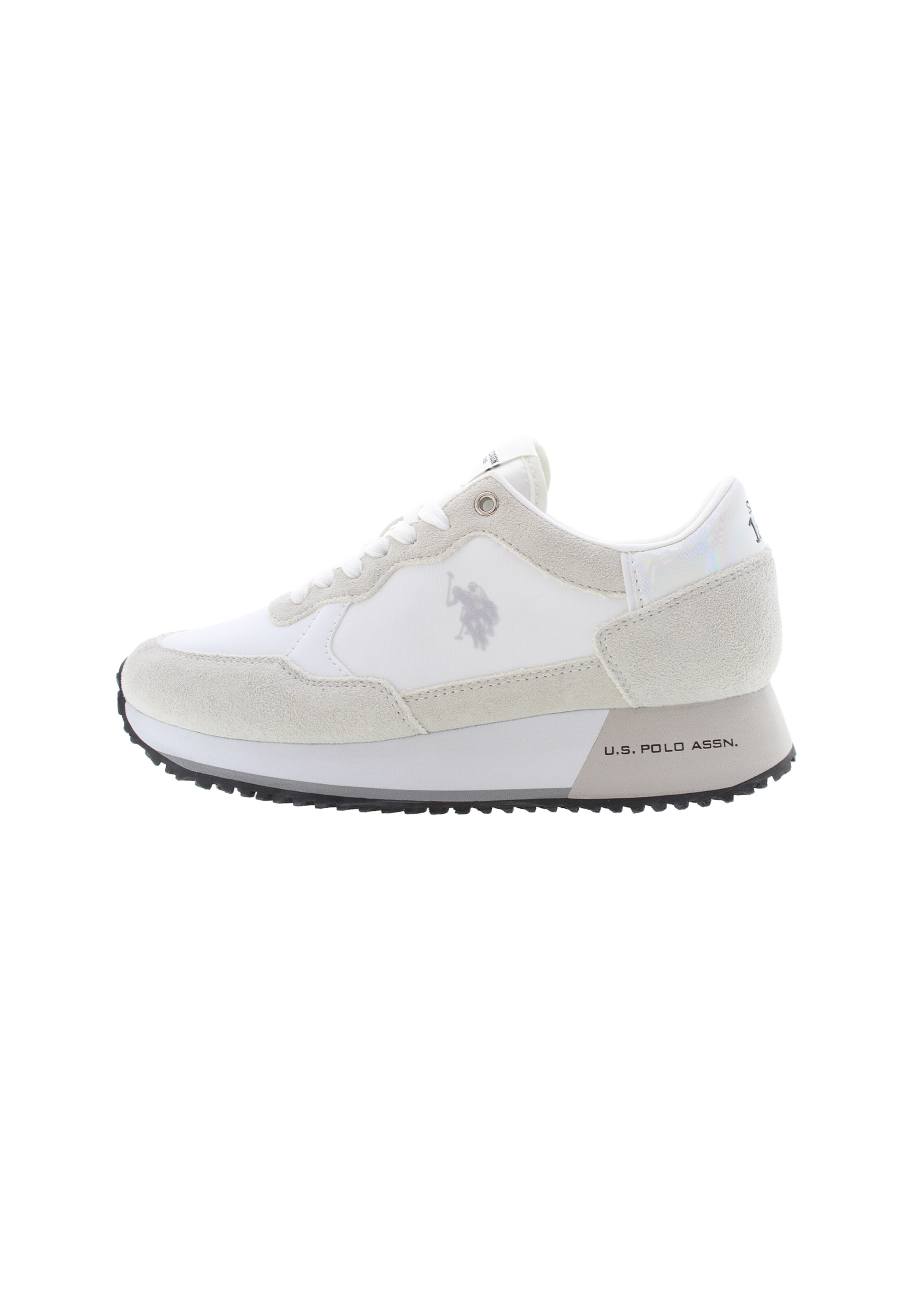 Sneaker bassa di U.S. POLO ASSN. in bianco: frontale