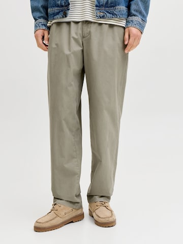 Loosefit Pantalon 'JPSTKarl Lawrence' JACK & JONES en vert : devant