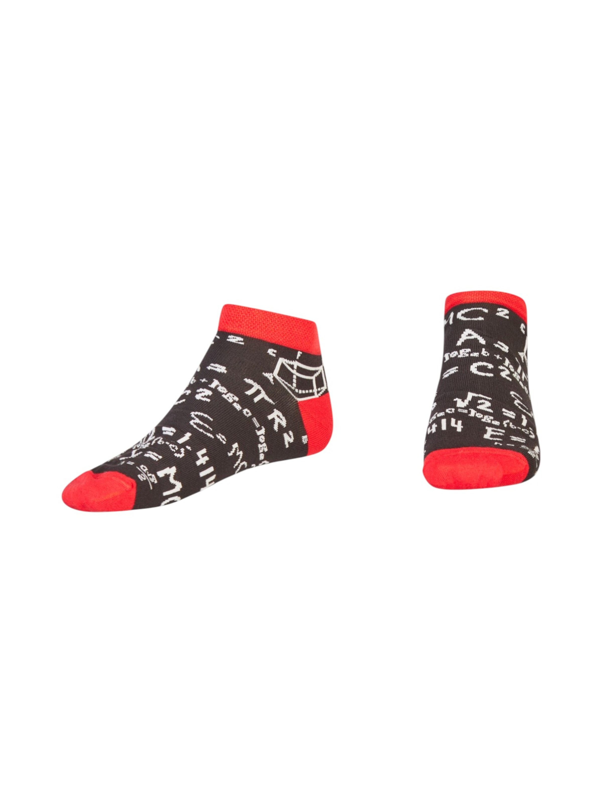 AbgeStrumpft Socks 'Mathematiker' in Black: front