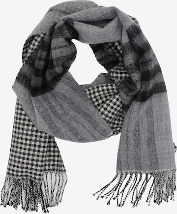 Leslii Scarf in Grey: front