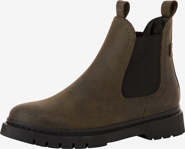 Chelsea Boots Tamaris en vert : devant