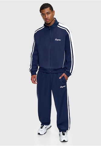 Dropsize Tapered Broek in Blauw