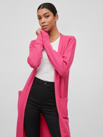 VILA Strickjacke 'Ril' in Pink