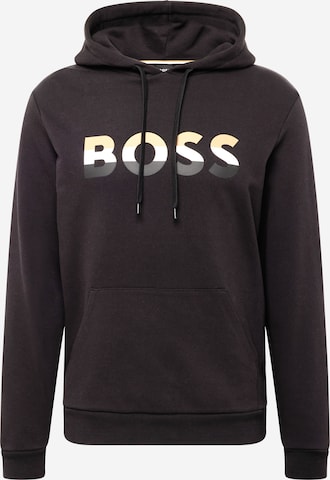 BOSS Black Sweatshirt in Zwart: voorkant