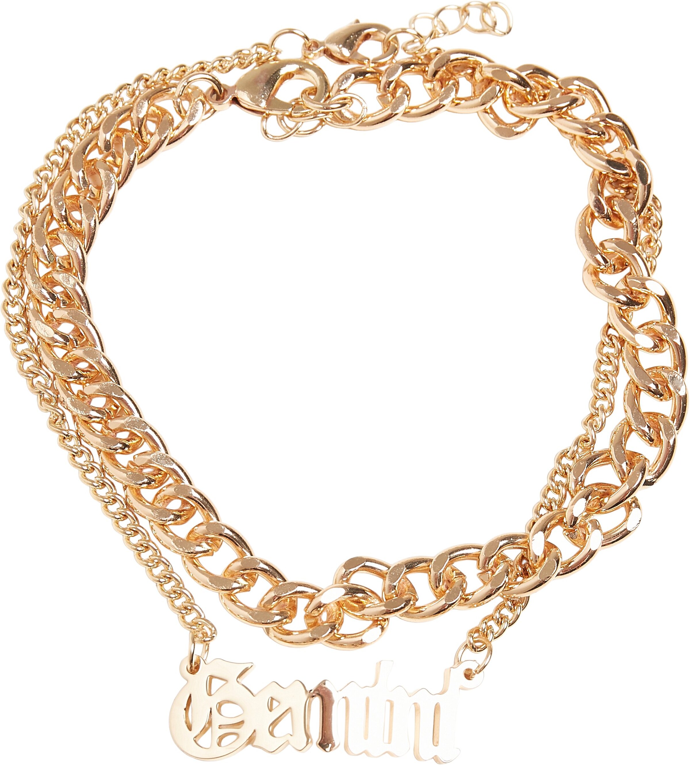 Urban Classics Украшения на ногу в Золотой: спереди