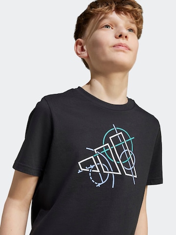 ADIDAS SPORTSWEAR Μπλουζάκι σε μαύρο