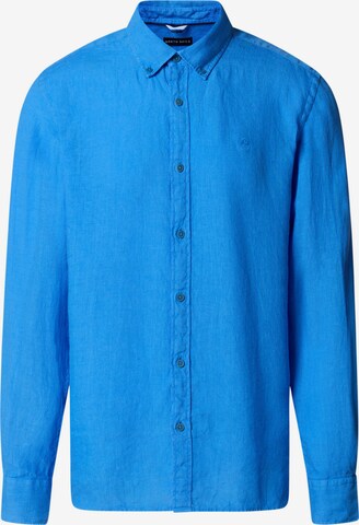 Camicia di North Sails in blu: frontale