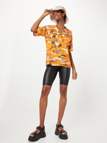 Nasty Gal Bluse i orange