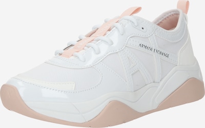 ARMANI EXCHANGE Sneaker in apricot / schwarz / weiß, Produktansicht