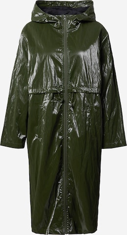ICHI Between-Seasons Coat 'ETAZO' in Green: front