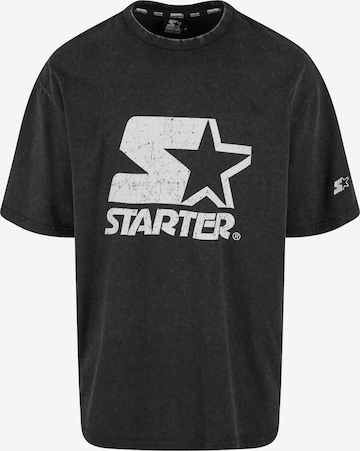 T-Shirt Starter Black Label en noir : devant