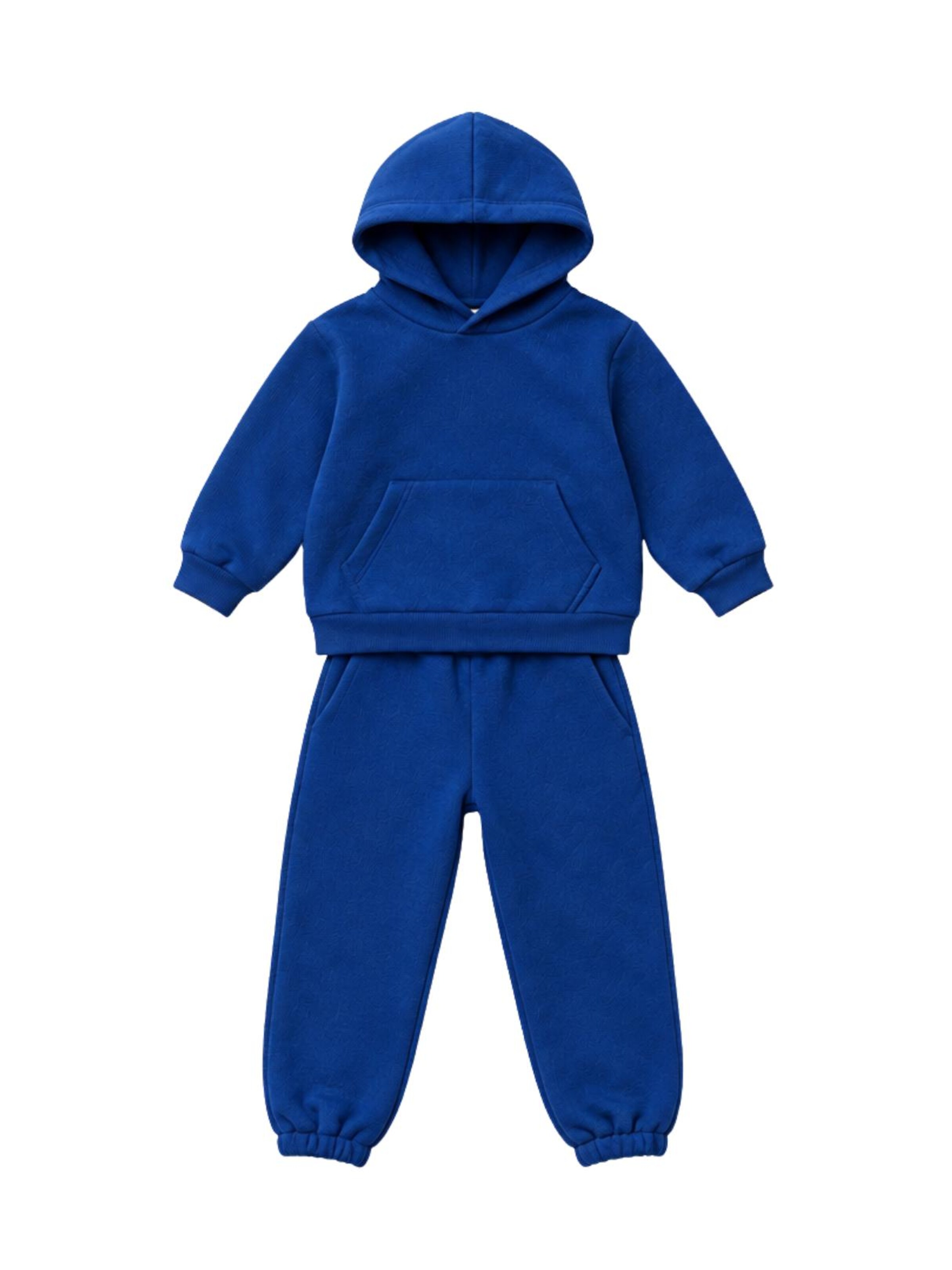 LOUIS LECLER Joggingpak 'Finn' in Blauw: voorkant