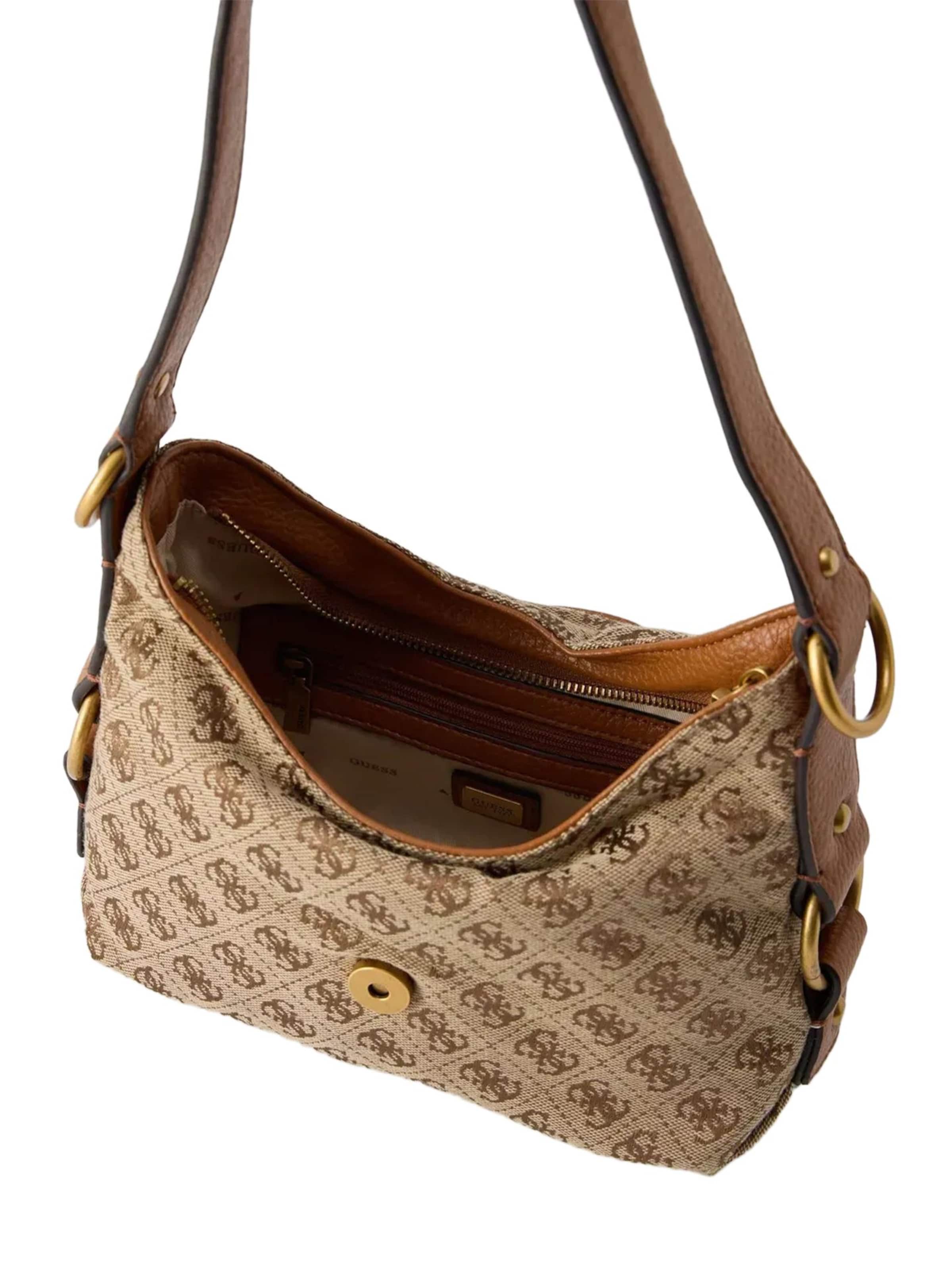Borsa a spalla di GUESS in marrone