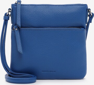 Emily & Noah Crossbody Bag ' E&N Emma ' in Blue: front