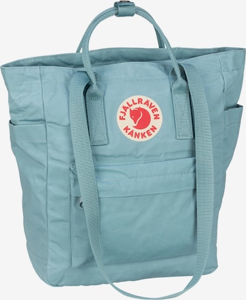 Zaino 'Kanken' di Fjällräven in blu: frontale