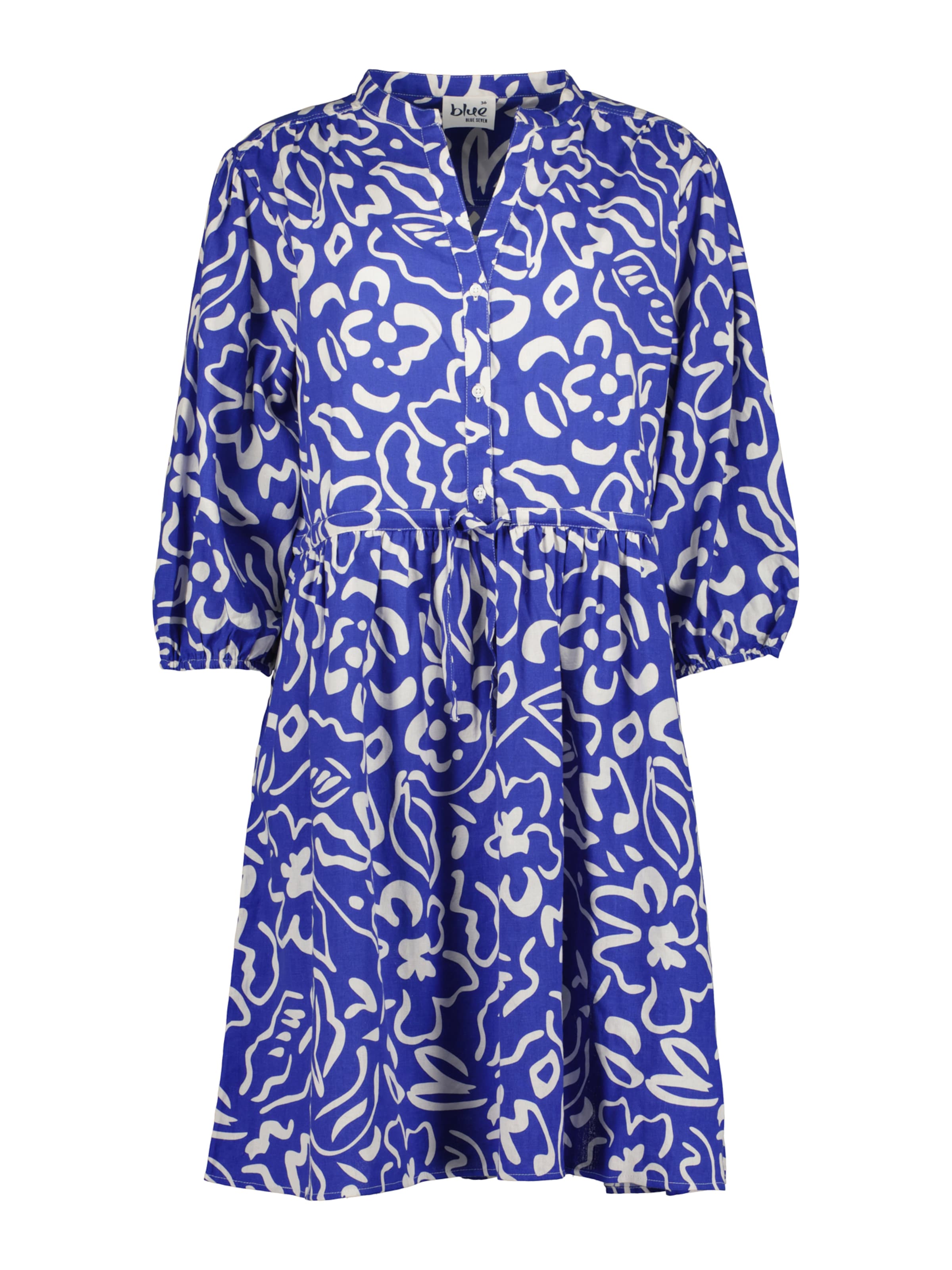 BLUE SEVEN Shirt Dress in Blue: front