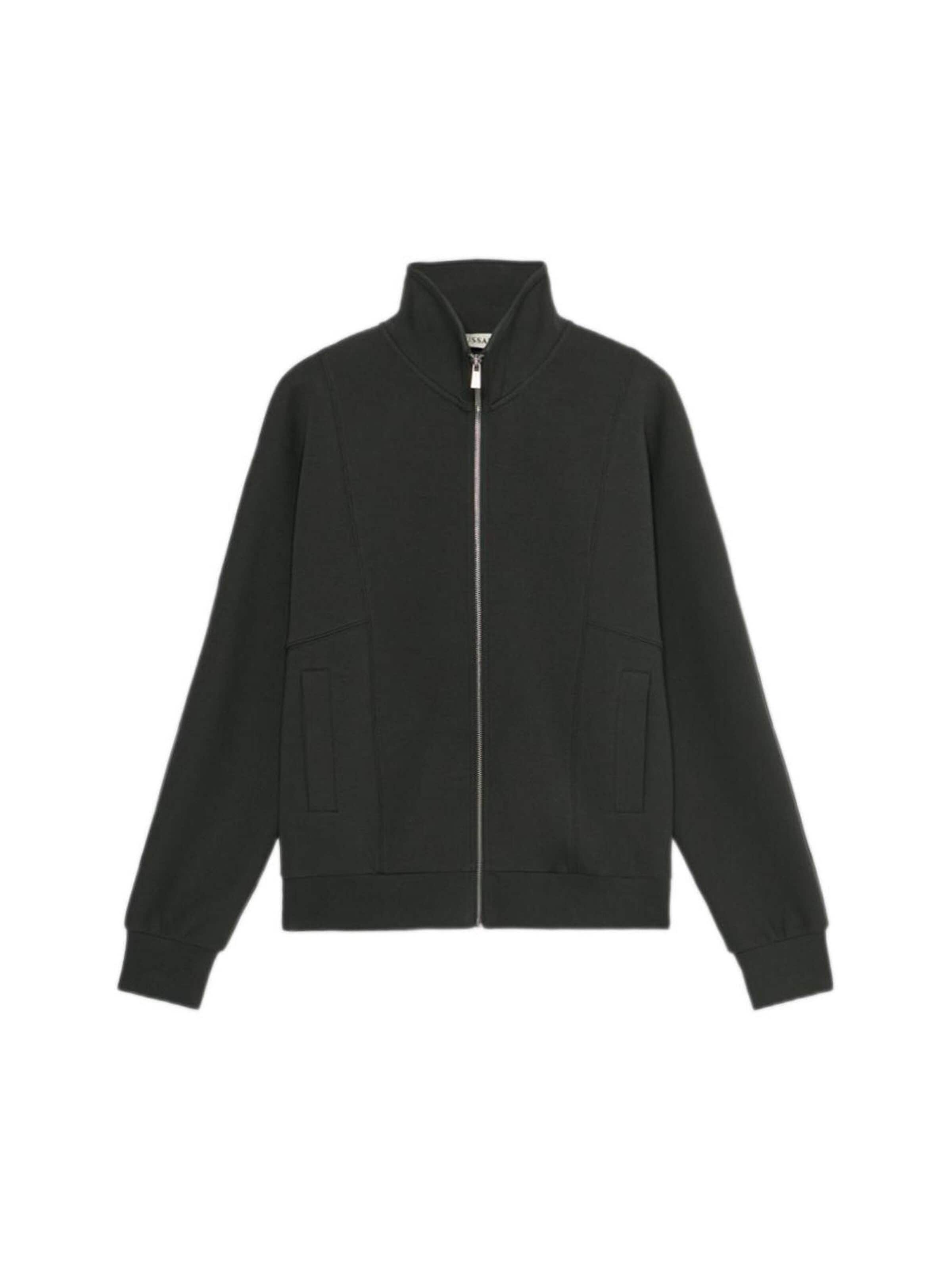 Trussardi Sweat jacket in Green: front