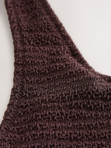 Next - Cueca biquíni em castanho