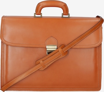 Gave Lux Document Bag in Brown: front