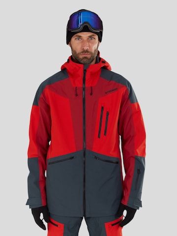 Fundango Udendørsjakke 'Rigel ECO' i rød: forside