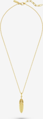 Collana 'The Feather' di Commen Lines in oro: frontale