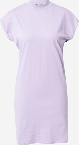 Urban Classics Dress in Purple: front