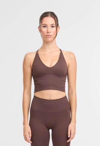 Aim'n Bralette Sports bra in Brown: front