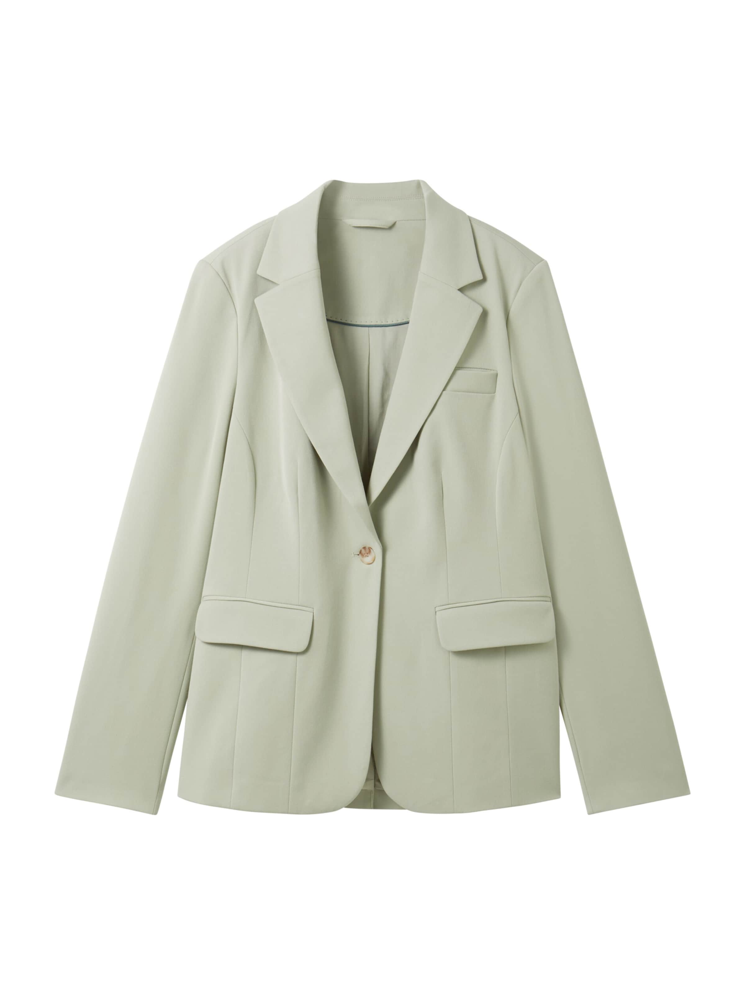 TOM TAILOR Blazer 'Classic' in Green: front
