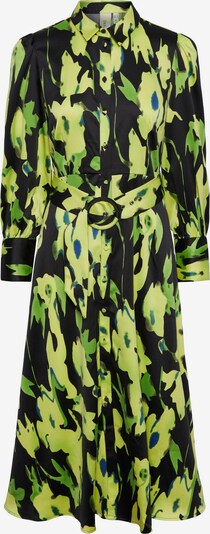 Y.A.S Robe-chemise 'LOLISO' en bleu / roseau / vert clair / noir, Vue avec produit