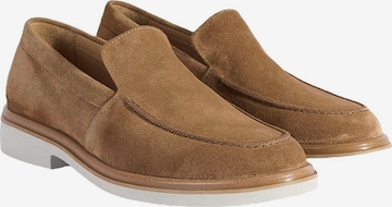 Desa Classic Flats 'Beleg' in Brown: front