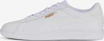 PUMA - Zapatillas deportivas bajas 'Smash 3.0' en blanco: frente