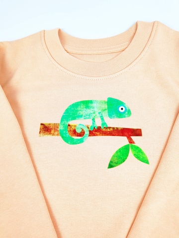 MelaDi Sweatshirt 'Meladi Chameleon' in Beige
