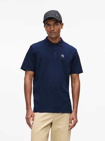 Karl Lagerfeld - Camiseta en azul: frente