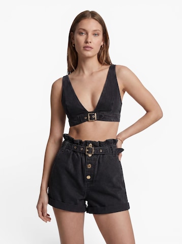 Hoermanseder Top 'Amalia' in Black: front