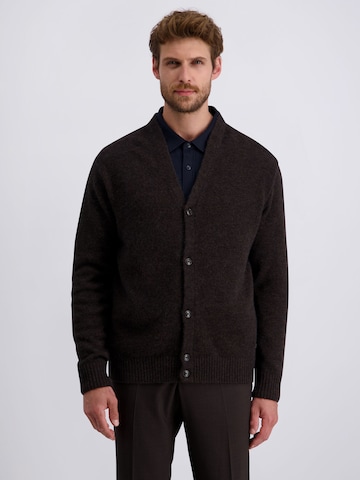 Vestes en maille PIERRE CARDIN en marron : devant