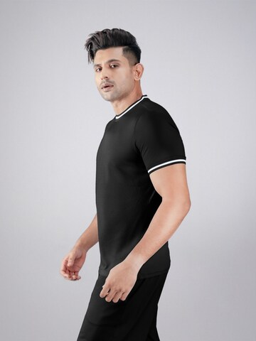 PANTONECLO - Camiseta funcional 'Pantoneclo Men's Gym Short Sleeve T-Shirt' en negro