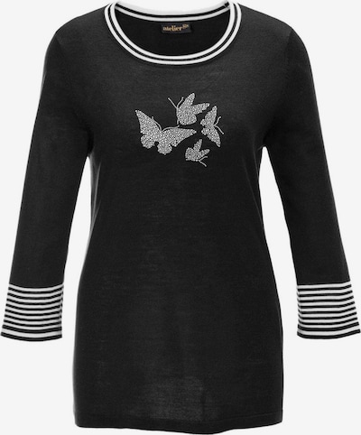 Goldner Pullover in schwarz, Produktansicht