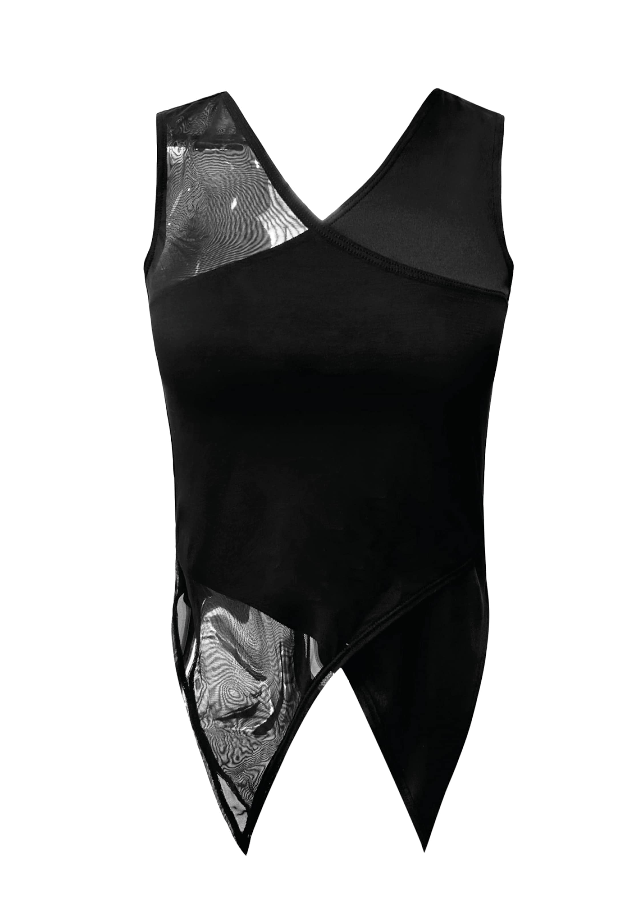 OW Collection Top 'Domino' in Black