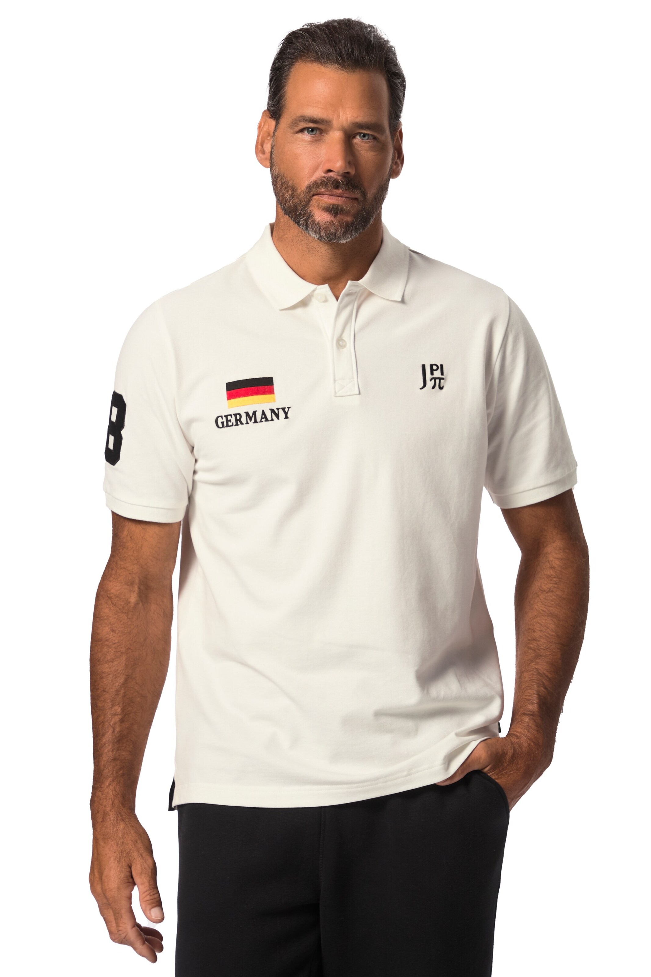 JAY-PI Shirt in White: front