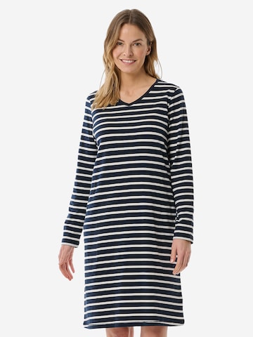 SCHIESSER - Camiseta de noche 'Casual Essentials' en azul