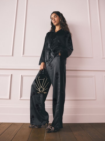 Rockett St George Slaapshirt in Zwart: voorkant