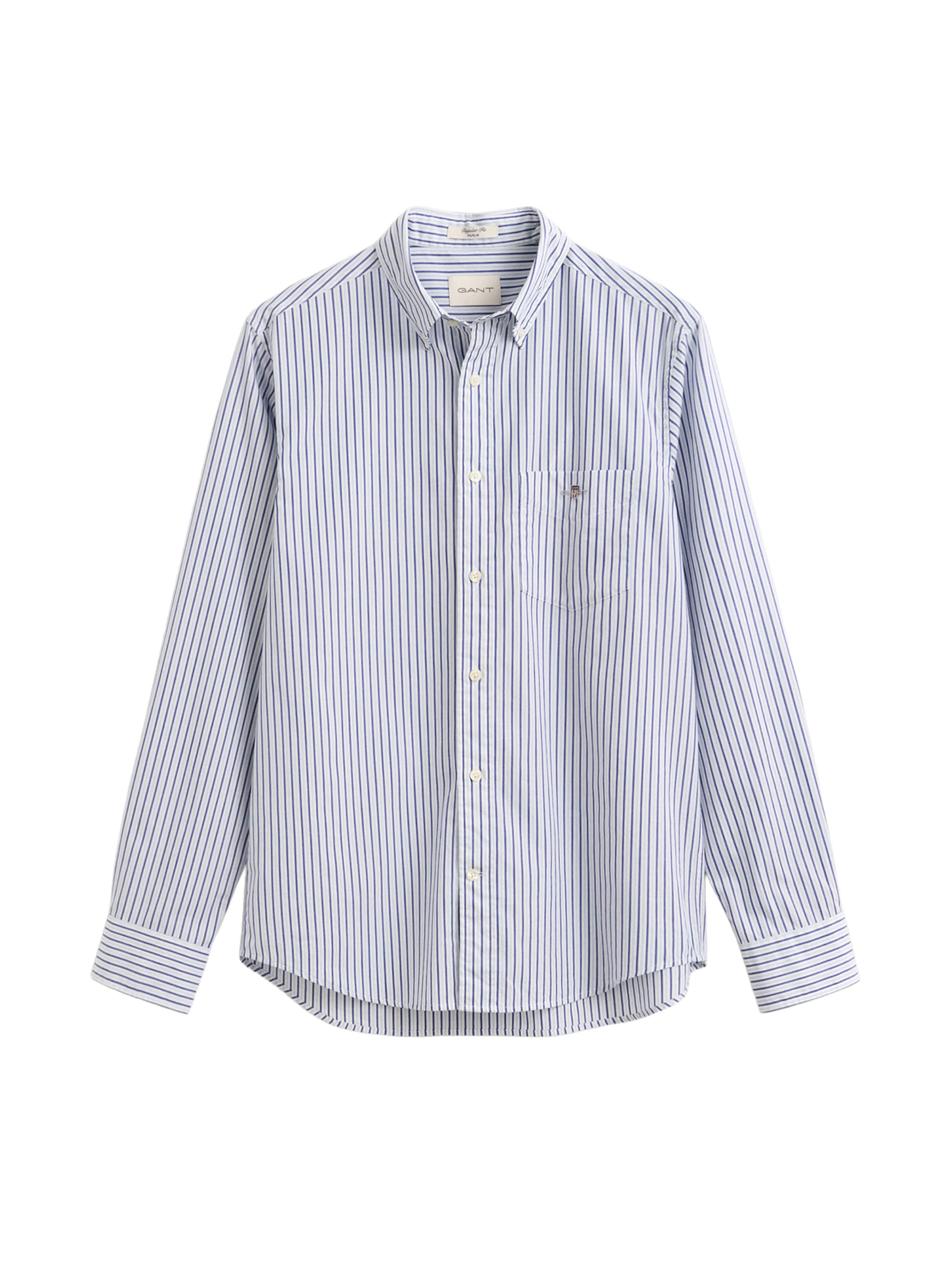 GANT Regular fit Πουκάμισο σε μπλε: μπροστά