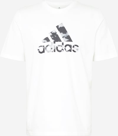 ADIDAS PERFORMANCE Λειτουργικό μπλουζάκι 'AWORLD' σε ανοικτό γκρι / μαύρο / λευκό, Άποψη προϊόντος
