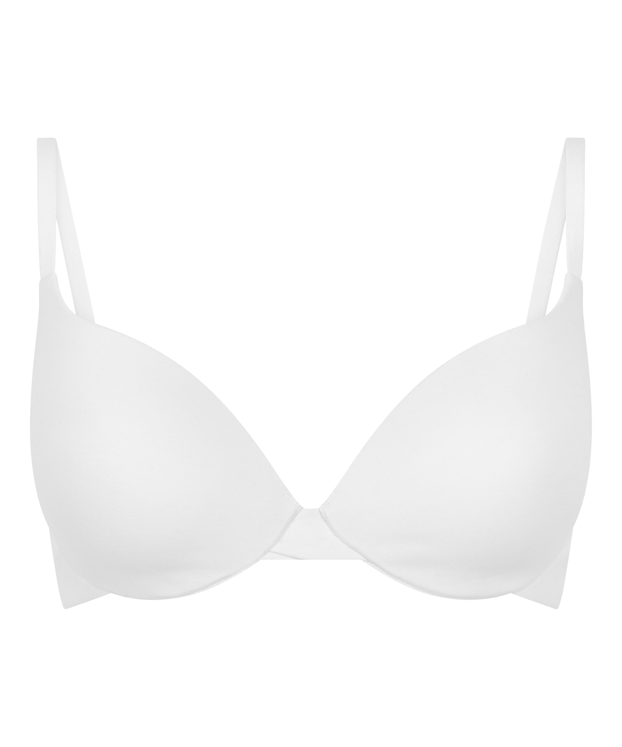 Hunkemöller Push-up Bra in White: front