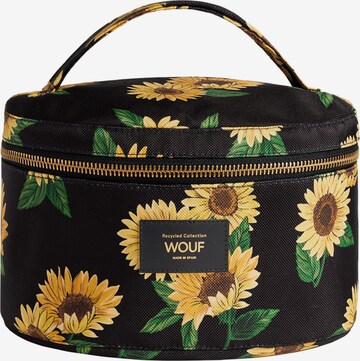 Wouf Toiletry Bag in Black: front